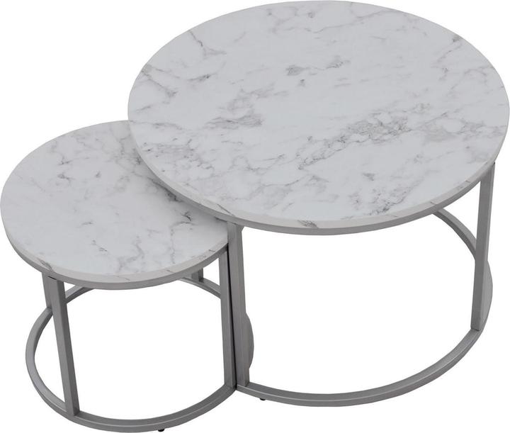 Image du produit Domoletti A set of coffee tables, 38-60x38x34-40 cm