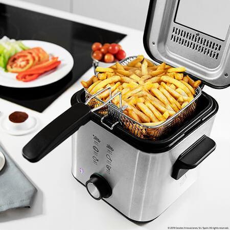 Actual product image Cecotec Freidora Cleanfry Infinity 1.5l V