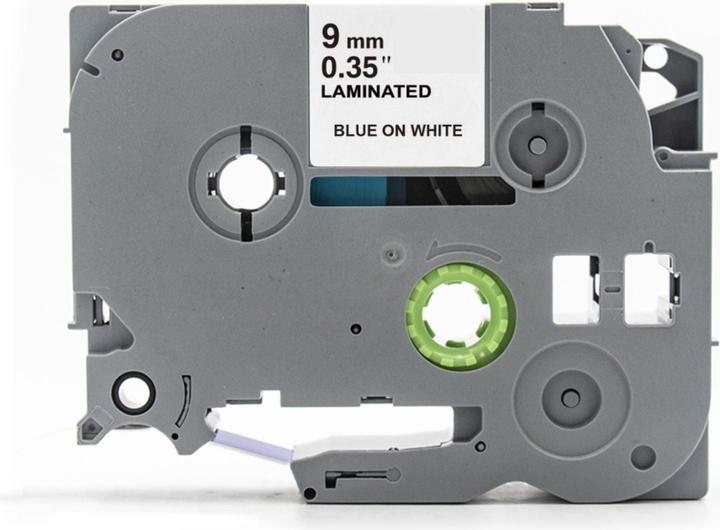 Produktbild Hermex Alternatives Etikettenband zu Brother TZe-223 Beschriftungsband (0.90 cm, Blau, Weiss)