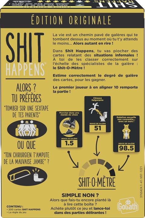 Actual product image Goliath Toys Shit Happens (French)