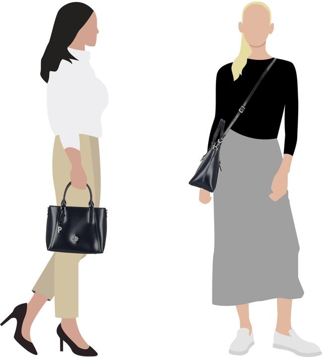 Actual product image Picard Handbag Black Tie 5558 (9 l)