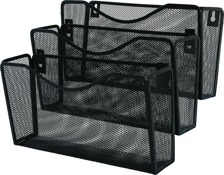 Actual product image Q-Connect Brochure holder metal, 3-PART, black