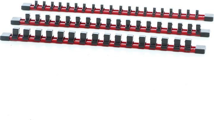 Immagine prodotto XPOtool 3x Supporto organizzatore per chiavi a bussola per 54 chiavi a scatola da 1/2", 1/4" e 3/8"