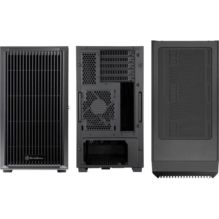 Thumbnail - Silverstone SST-CS382 (Mini-ITX, mATX, Mini-DTX), PC Gehäuse, Schwarz