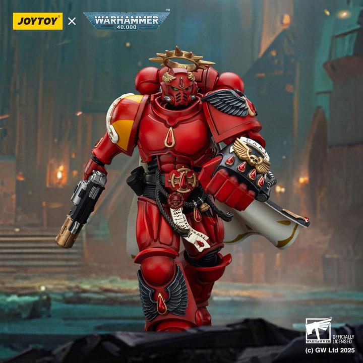 Produktbild Joy Toy Warhammer 40,000: Combat Patrol Blood Angels figurine Captain with Inferno Pistol & Power Fist 20 cm