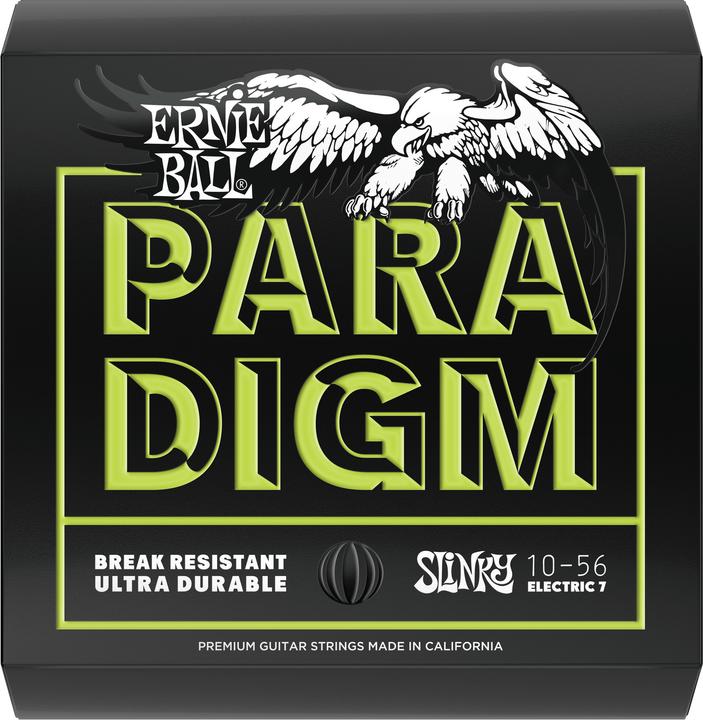 Actual product image Ernie Ball Slinky Paradigm (7x, Electric guitar, 0.06")