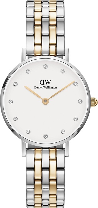 Daniel Wellington Petite Lumine 5-Link DW00100616 (Orologio da polso analogico, 28 mm)