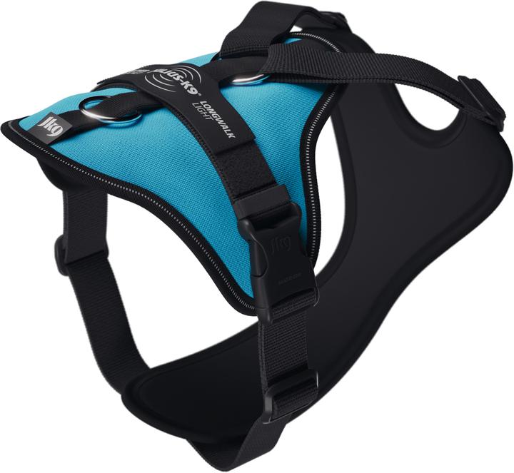 Produktbild Julius-K9 K9 Longwalk light sele w/trackerpocket,Aquamarine,L (L, Hund, Allgemein)
