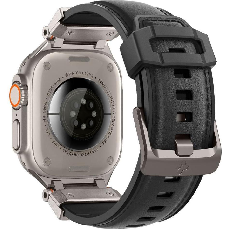 Spigen Nero Durapro Armor Pu (Poliuretano (Pu), Poliuretano Termoplastico (Tpu), Pu, Tpu), Cinturini Per Orologi,