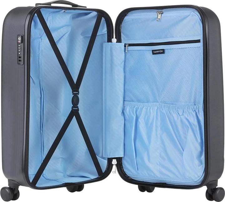 Image du produit Carryon Skyhopper Handbagage valise 55cm TSA-slot Okoban Registratie Zwart (32 l)