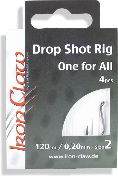 Image du produit Iron Claw One for All Drop Shot Rig 10 Stk.