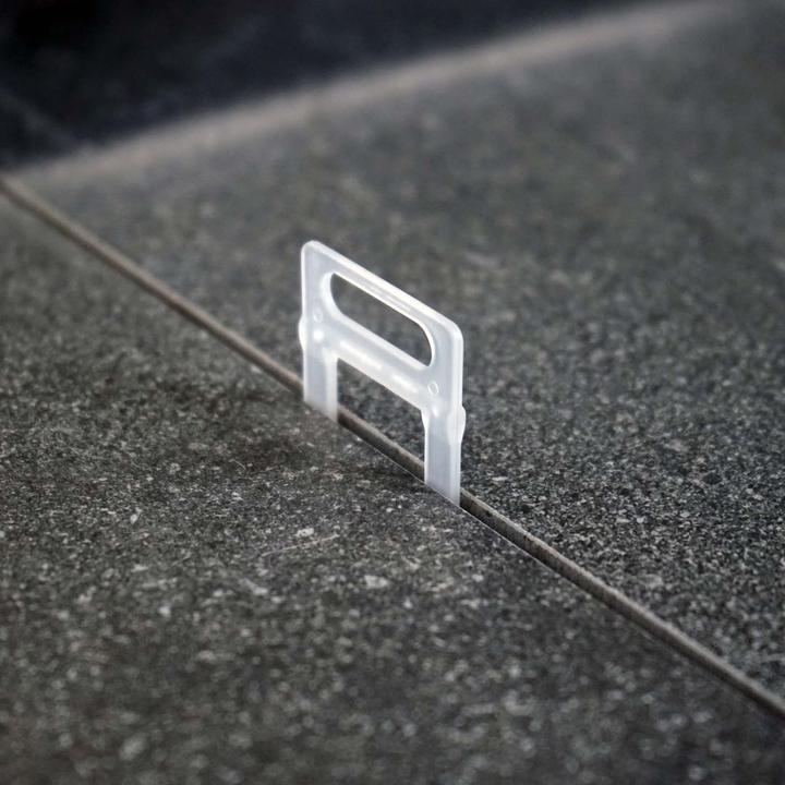 Actual product image XPOtool Tile Levelling System 400 Pull Tabs 2.0mm Laying Aid for Floor Tiles Paving Tiles