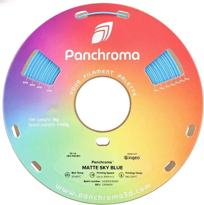 Productafbeelding Polymaker Panchroma™ PLA Matte (PLA, 1.75 mm, 1000 g, Blauw)