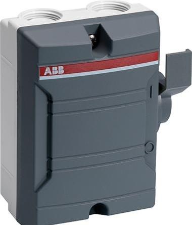 Actual product image ABB Safety switch 16A 3-pole M25 without auxiliary contact BWS 316F TPN
