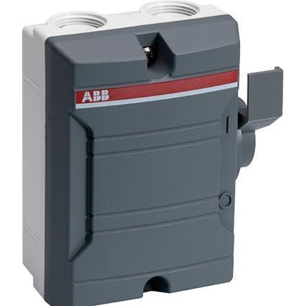 ABB, Systemstromversorgung, Sicherheitsschalter 16A 3-polig M25 ohne Hilfskontakt BWS 316F TPN