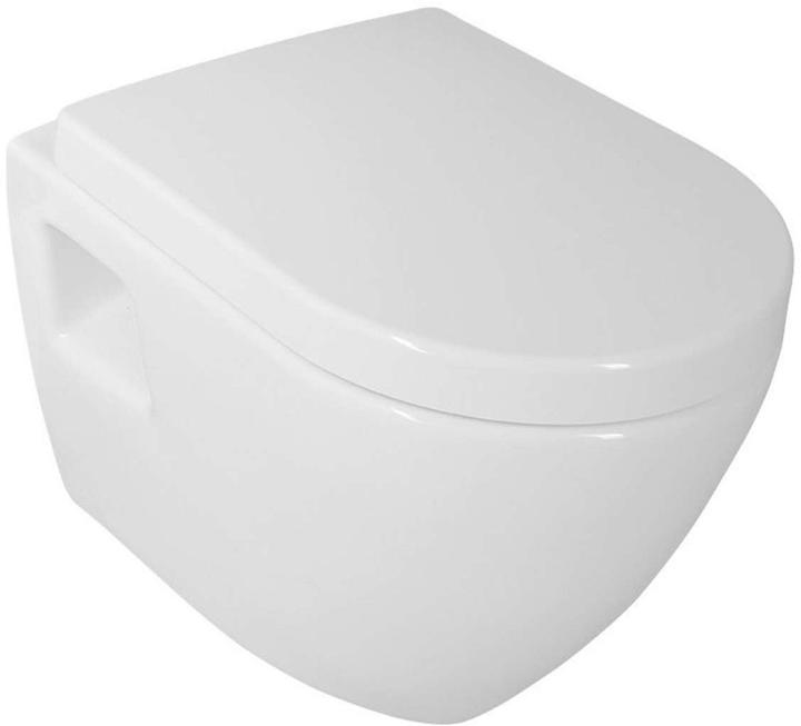 Aqualine nera - hangend toilet, wit