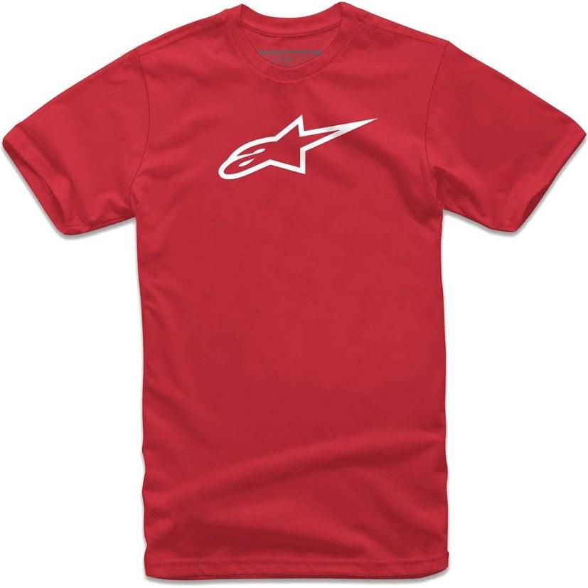 Alpinestars, Herren, Shirt, Ageless Classic T-Shirt, Rot, Weiss, (M)