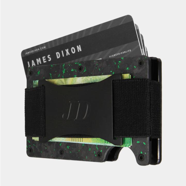 Immagine prodotto James Dixon Carbonio forgiato - Nero opaco verde - Fascia di denaro