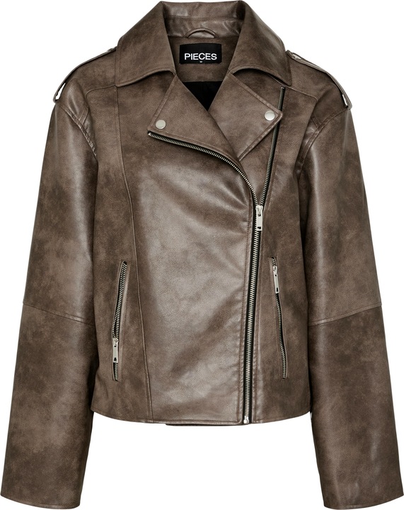 Pieces PCSADIE Kunstlederjacke (L)