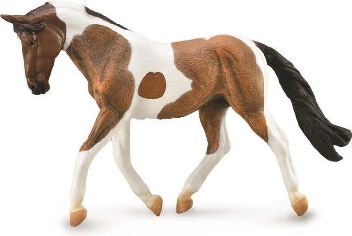 Actual product image Collecta Figure Pinto Mare Horse brown (004-88691)
