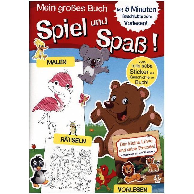 Magni Malen, Rätseln, Vorlesen - Tierkinder