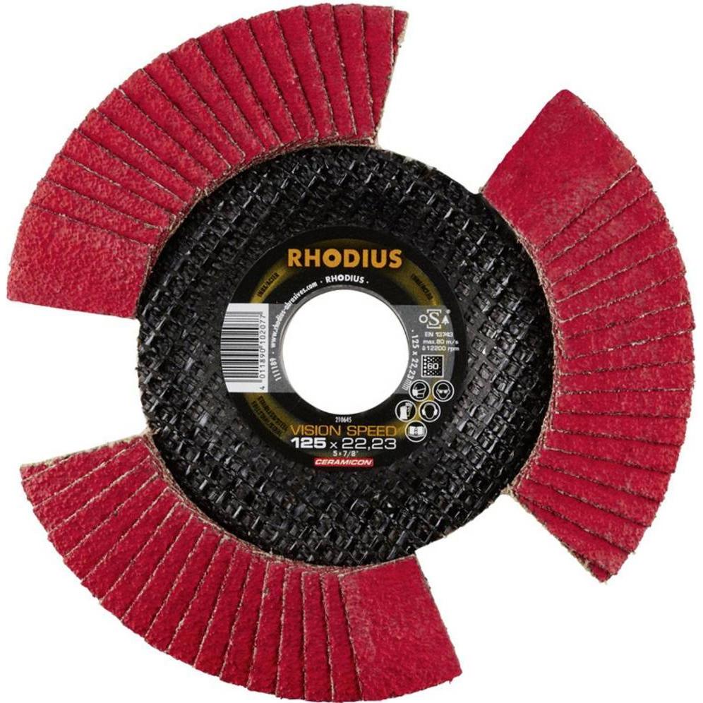 Thumbnail - Rhodius, Schleifmittel, VISION SPEED Fächerscheibe 2223 P60 (60)