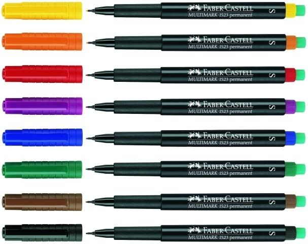 Productafbeelding Faber-Castell Overhead Pen Multimark Permanent (Veelkleurig, 0.40 mm, 4 x)