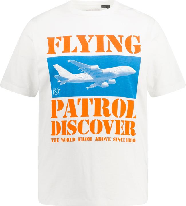 JP1880 T-Shirt, Halbarm, Flying Patrol Print, Rundhals