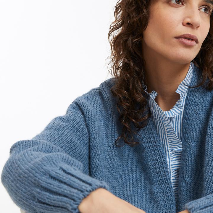 Actual product image La Redoute Collections Cardicool aus Grobstrick (XL)