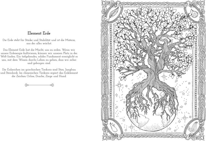 Produktbild Astrologie-Malbuch