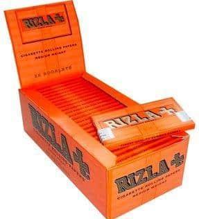Produktbild Rizla Papiere Orange (Box 25Stk.)