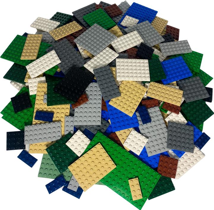 Produktbild LEGO Platten Bauplatten gemischt - NEU! Menge 50x (LEGO Classic)