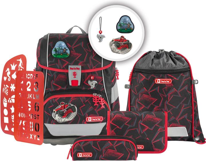 Image du produit Step by Step Kit cartable 2IN1 PLUS, 6 pièces (19 l)