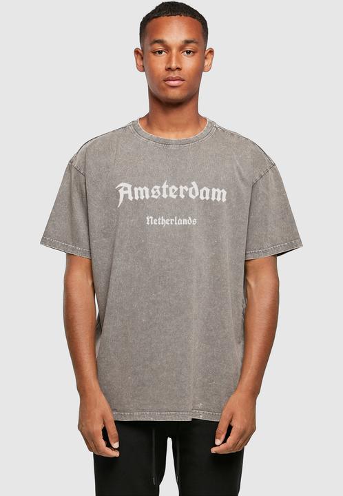 Produktbild Merchcode Amsterdam X Acid Washed Heavy Oversize Tee - 112531 (L)