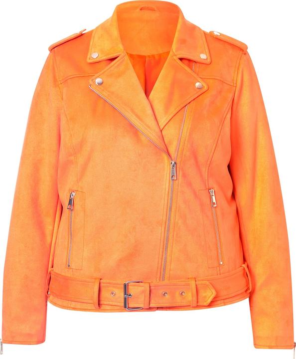 Produktbild Miamoda Bikerjacke, Veloursleder-Optik, Revrskragen (46)