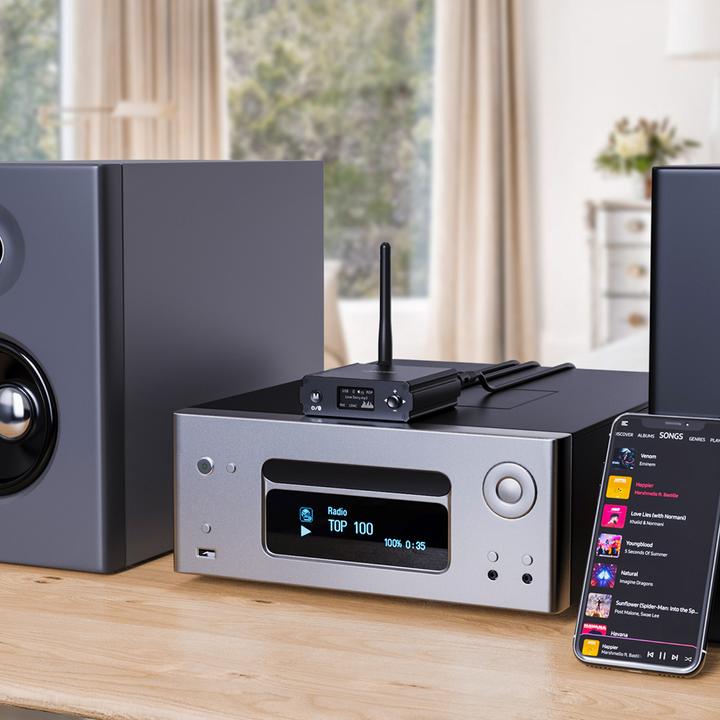 Image du produit InLine Récepteur hi-fi Bluetooth 5.1 & USB DAC, avec LCD (Récepteur)