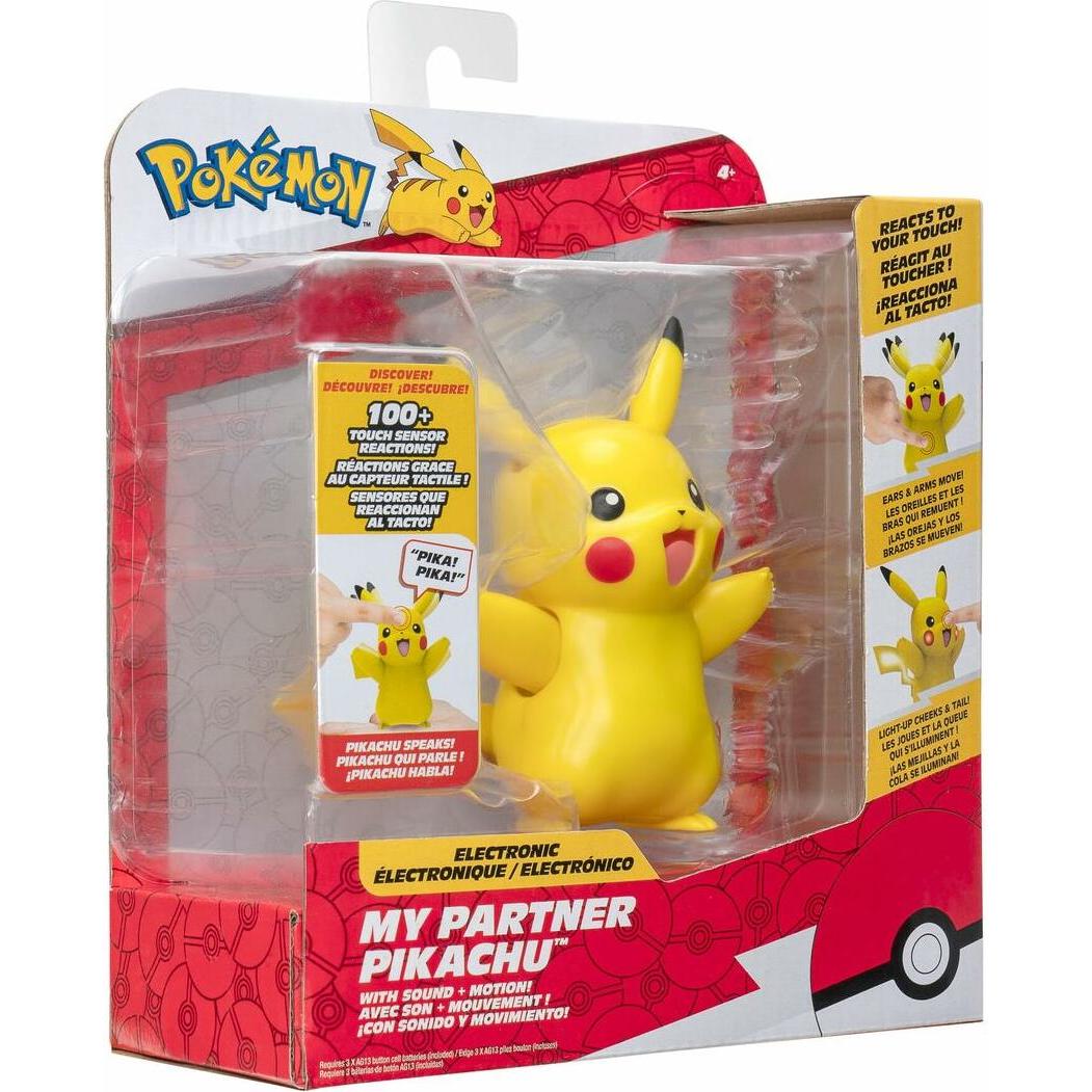 Pokémon Figurka Pokemon Mój Partner Pikachu (Pacchetto Booster)