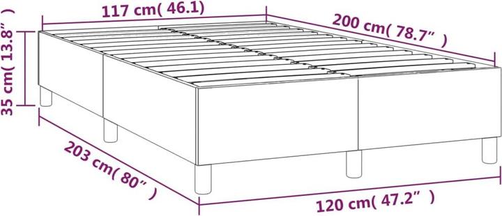 Image du produit VidaXL Eulalia (120 x 200 cm)
