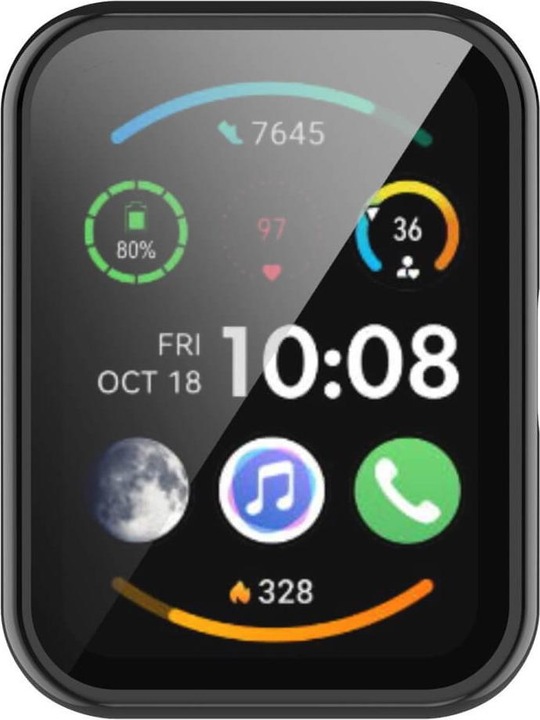 Produktbild Cover-Discount OPPO Watch Free - Schutz Case mit Panzerglas schwarz
