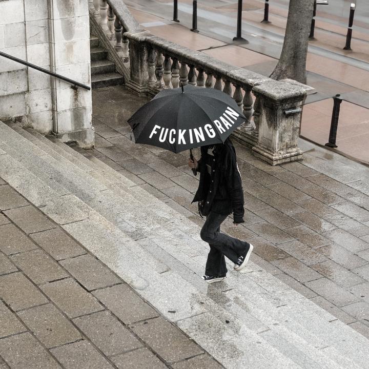 Actual product image Fisura Stockschirm Fucking rain