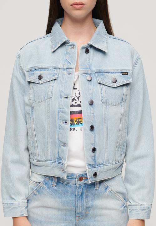 Actual product image Superdry Emb Denim Trucker Jacket (10XL)