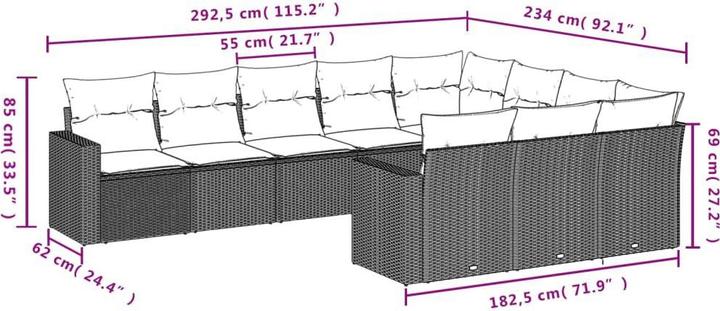 Produktbild vidaXL Jenna