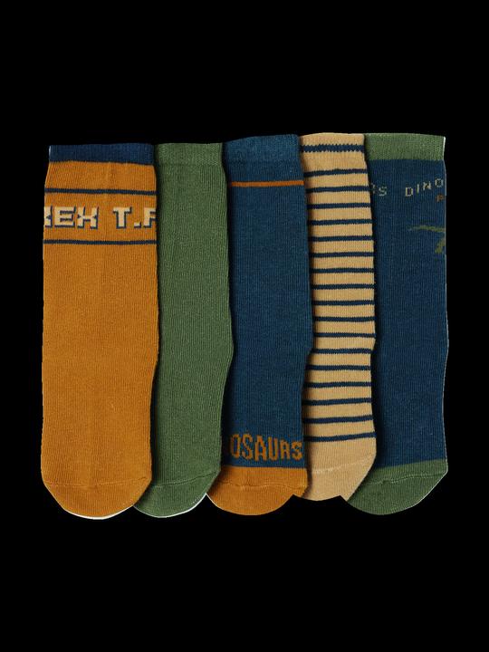 Produktbild Vertbaudet 5er-Pack Jungen Dino-Socken (5er Pack, 27, 30)