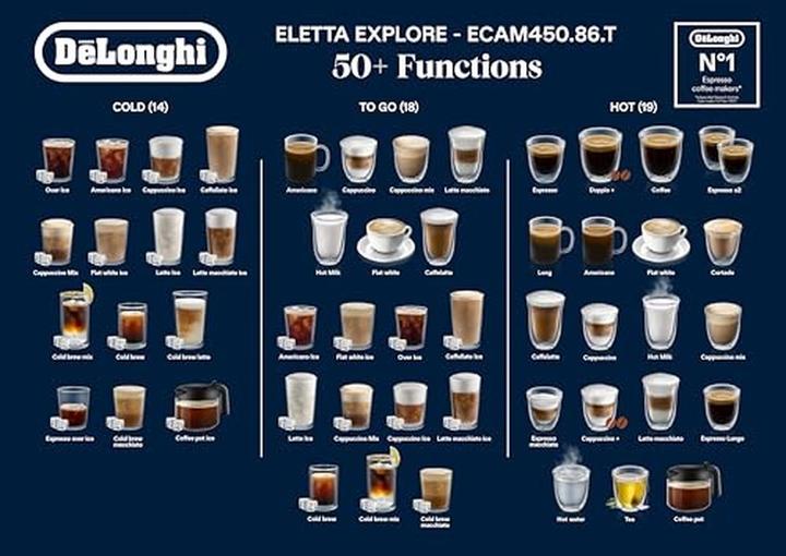 Image du produit De'Longhi Eletta Explore Brassage à froid