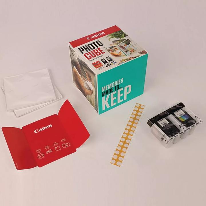 Produktbild Canon Ink/5x5 Phot Paper PP-201 40sheets+ (C, M, Y)