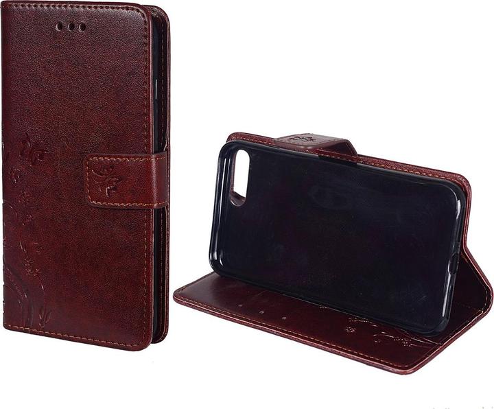 Produktbild König Design Hülle Handy Schutz für Apple iPhone 8 Plus Case Cover Tasche Wallet Etui Bumper (Apple iPhone 8 Plus)