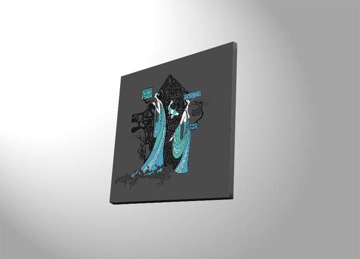 Actual product image Wallxpert Kataleya (40 x 40 cm)