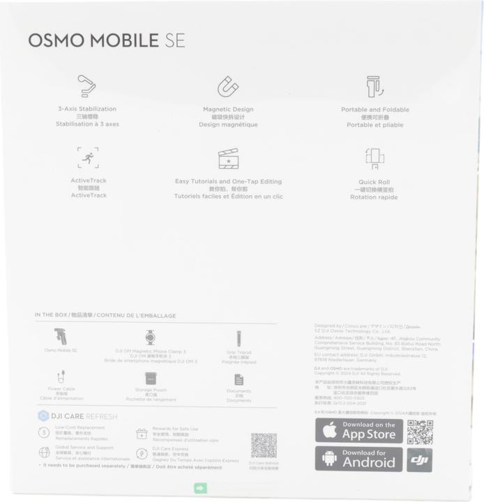 Actual product image DJI Osmo Mobile SE (Smartphone, 0.29 kg)