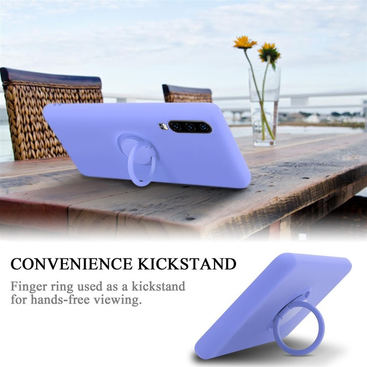 Actual product image Cadorabo TPU Liquid Ring Silicone Case Cover (Huawei P30)