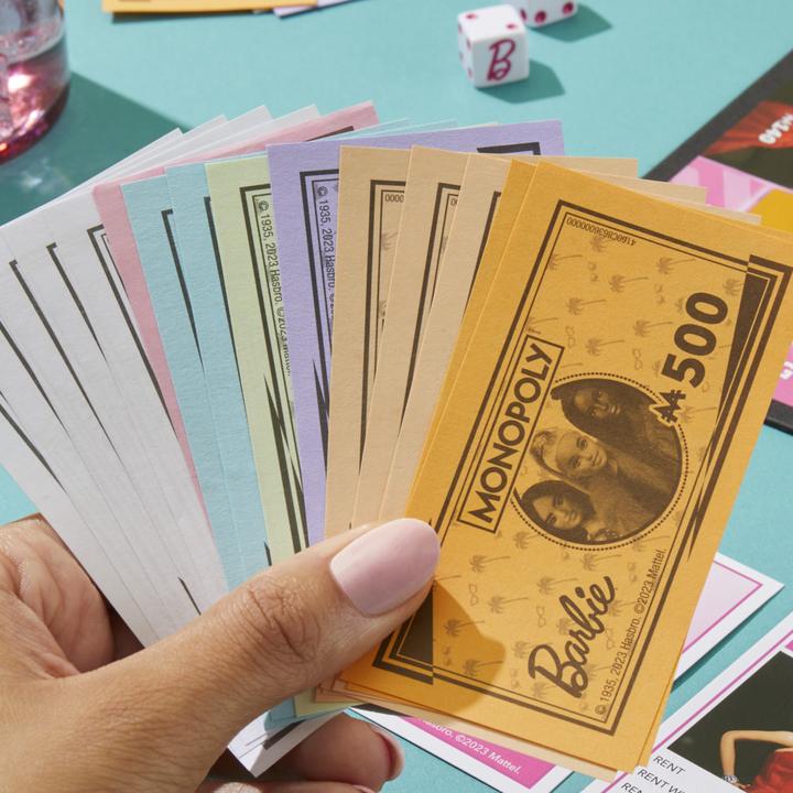 Actual product image Hasbro Gaming Monopoly Barbie Edition (Italian)